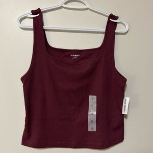 Old Navy | 2/$15 NWT Ultra-Crop Rib-Knit Tank